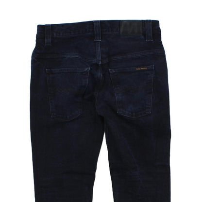 Mens Thin Finn Jeans Slim Dark Wash