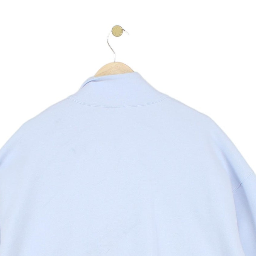Mens Oversized Sweatshirt Pullover 1/4 Zip