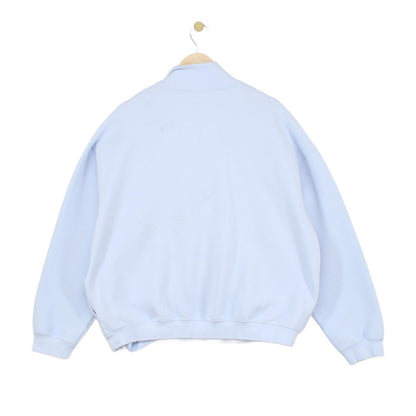 Mens Oversized Sweatshirt Pullover 1/4 Zip