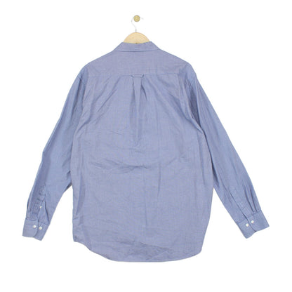 Mens Shirt Regular Fit Long Sleeve Cotton