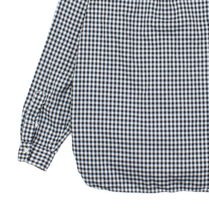 Mens Check Shirt Long Sleeve Button Up