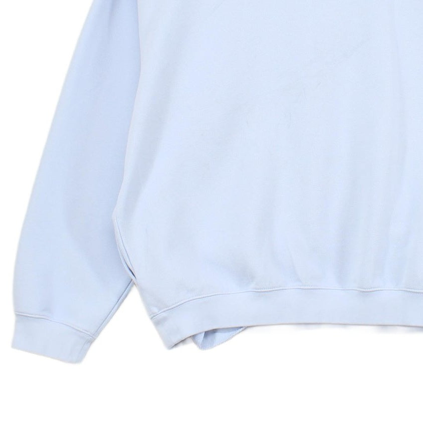 Mens Oversized Sweatshirt Pullover 1/4 Zip