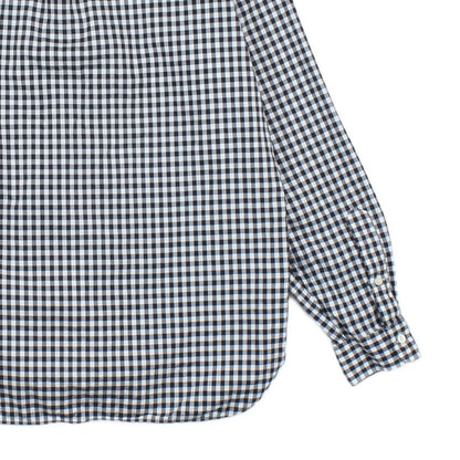 Mens Check Shirt Long Sleeve Button Up