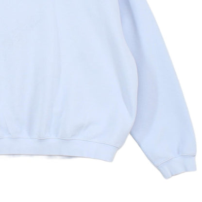 Mens Oversized Sweatshirt Pullover 1/4 Zip