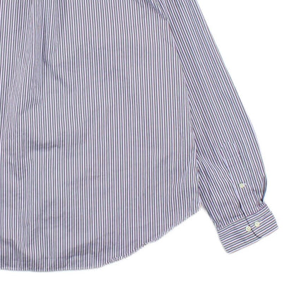 Mens Striped Shirt Classic Fit Long Sleeve