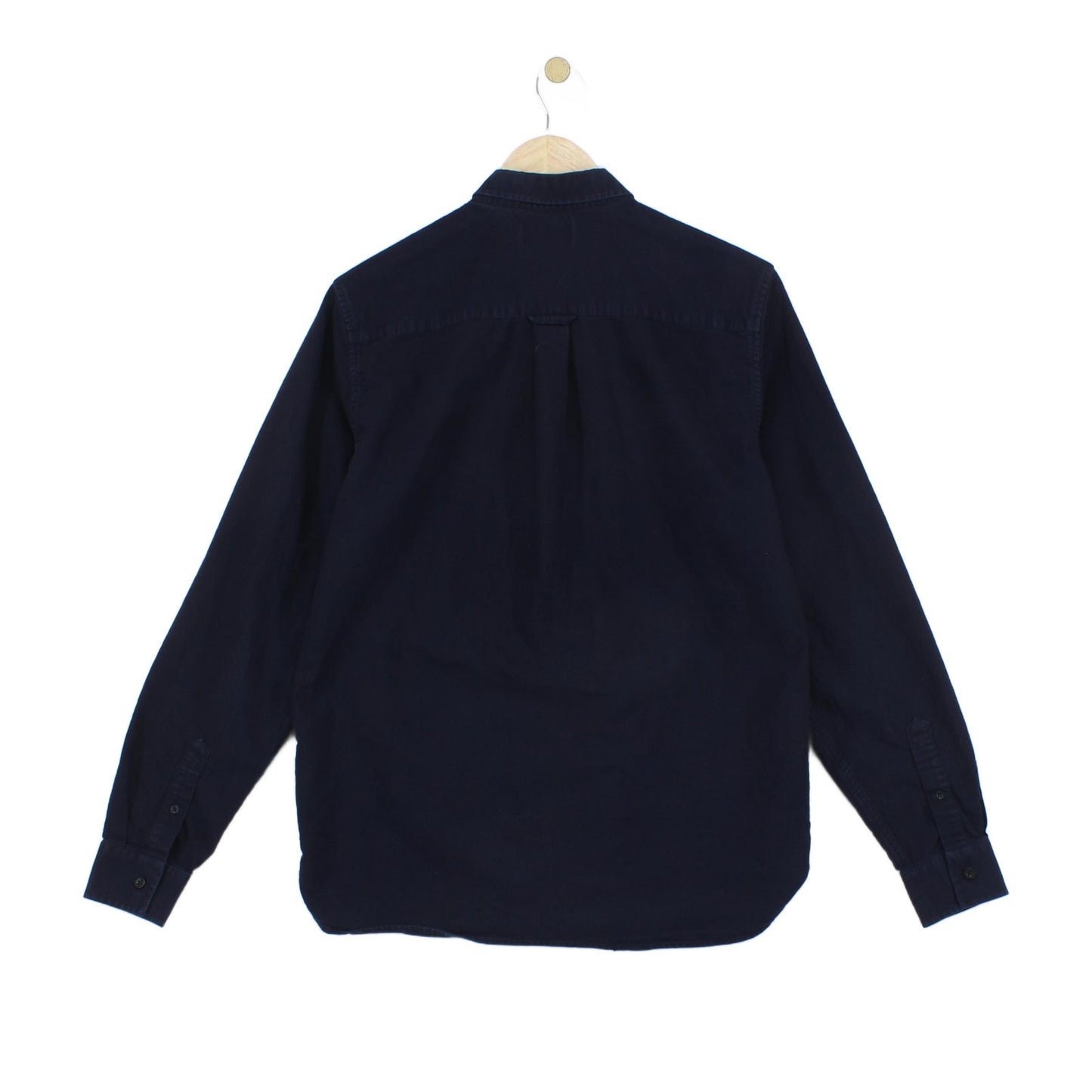 Mens Oxford Shirt Long Sleeve Collared Logo