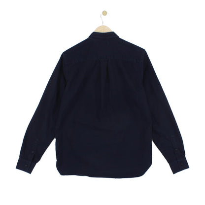 Mens Oxford Shirt Long Sleeve Collared Logo