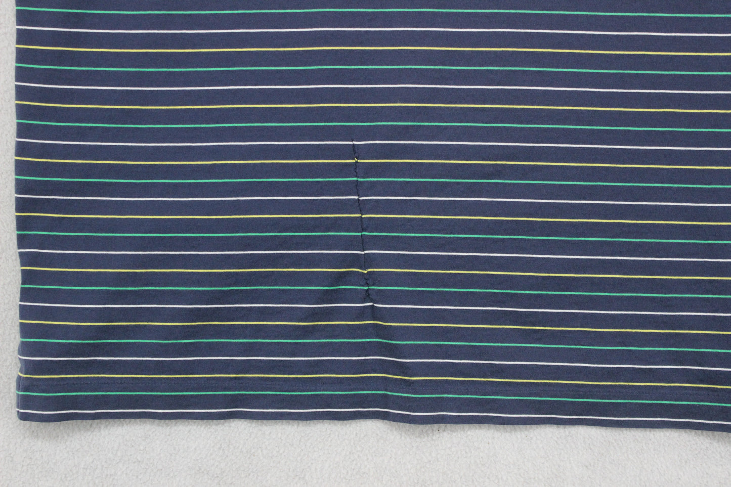 Mens Striped Polo Shirt Short Sleeve Pro Fit