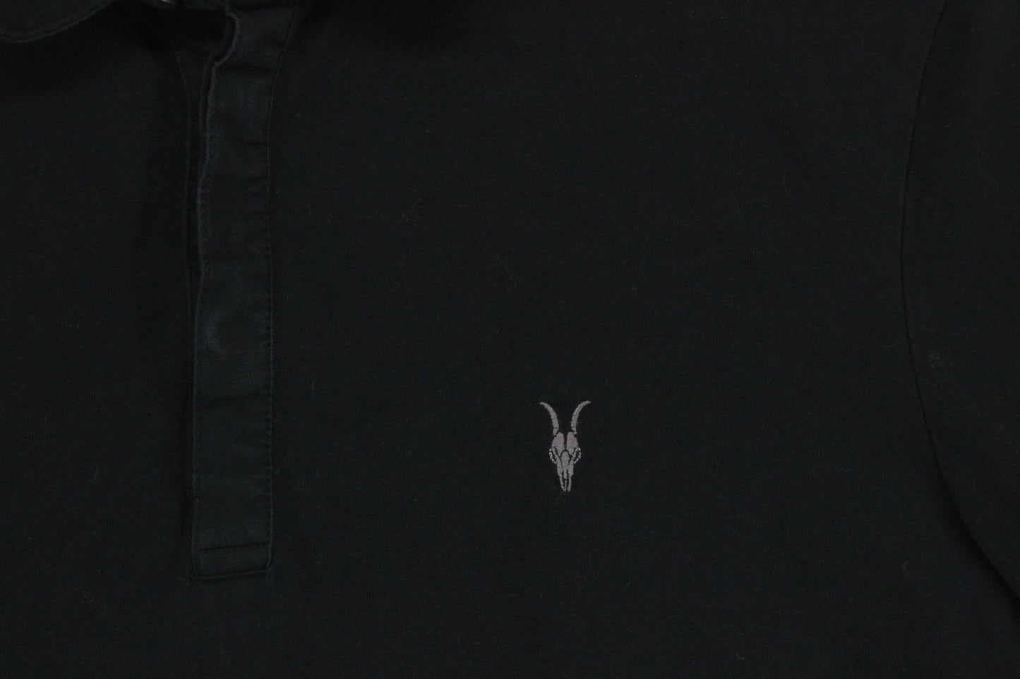 Mens Polo Shirt Long Sleeve Slim Fit