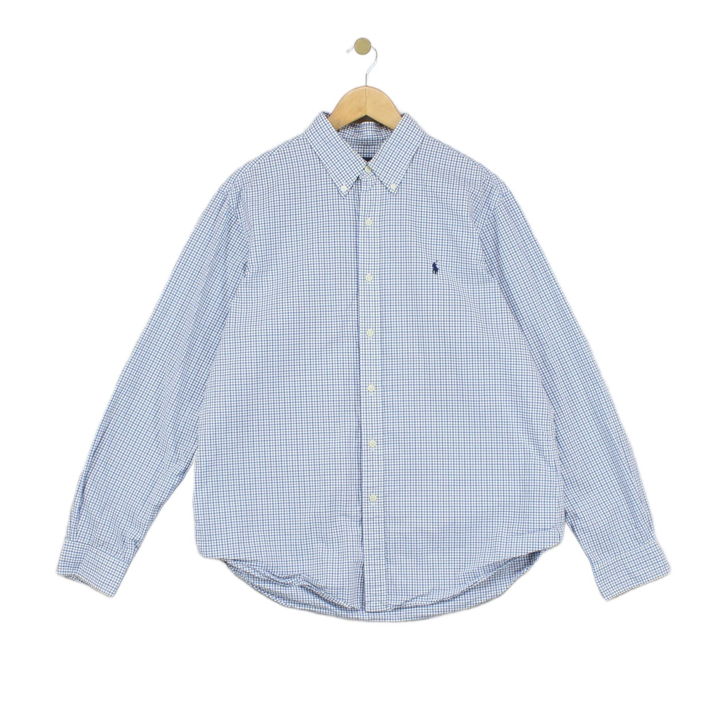 Mens Plaid Shirt Button Down Long Sleeve