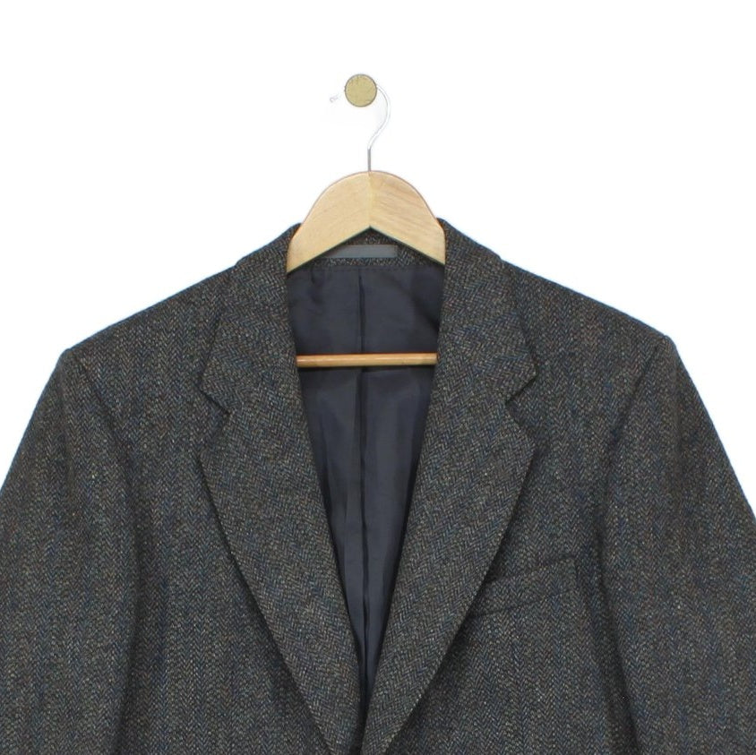 Mens Tweed Blazer Uk Made Formal