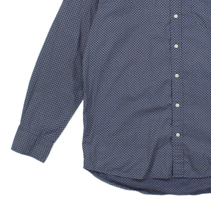 Mens Polka Dot Shirt Button Up Long Sleeve