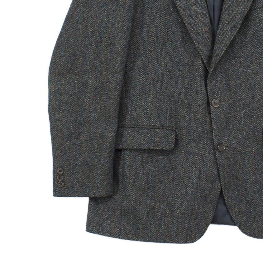 Mens Tweed Blazer Uk Made Formal