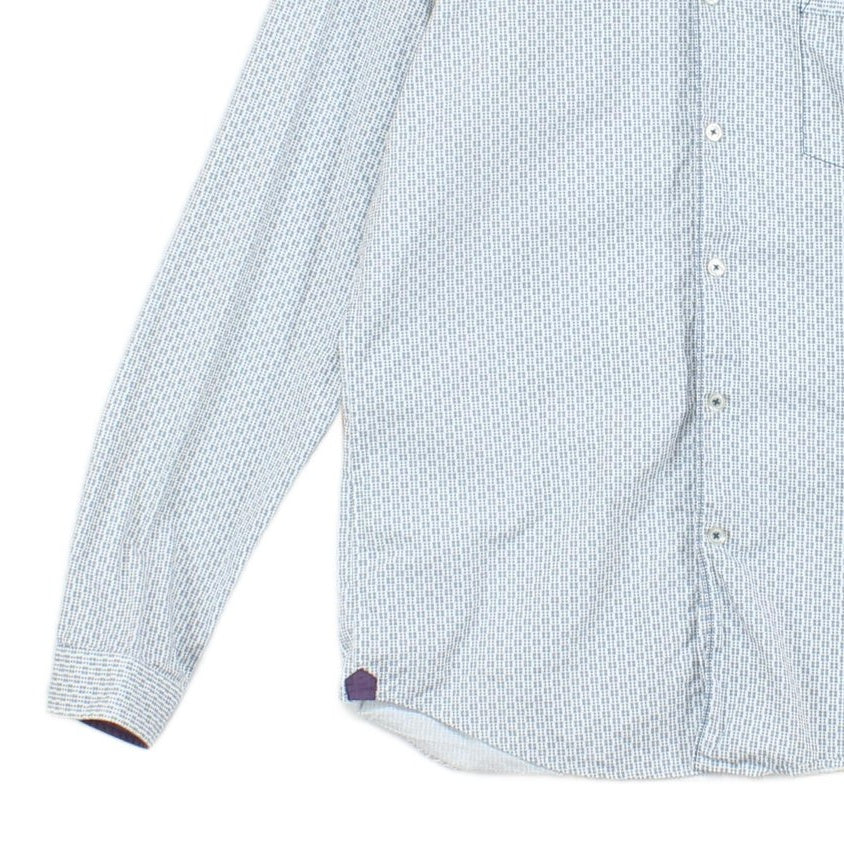 Mens Patterned Shirt Regular Fit