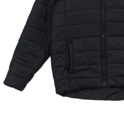 Boys Quilted Jacket Hooded Full Zip Padded Reversible