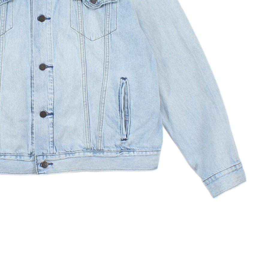 Mens Denim Jacket Classic Button Up