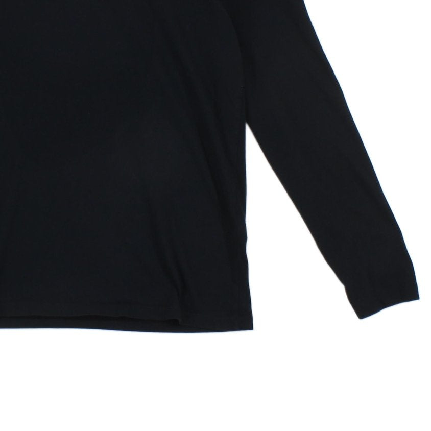 Mens Polo Shirt Long Sleeve Slim Fit