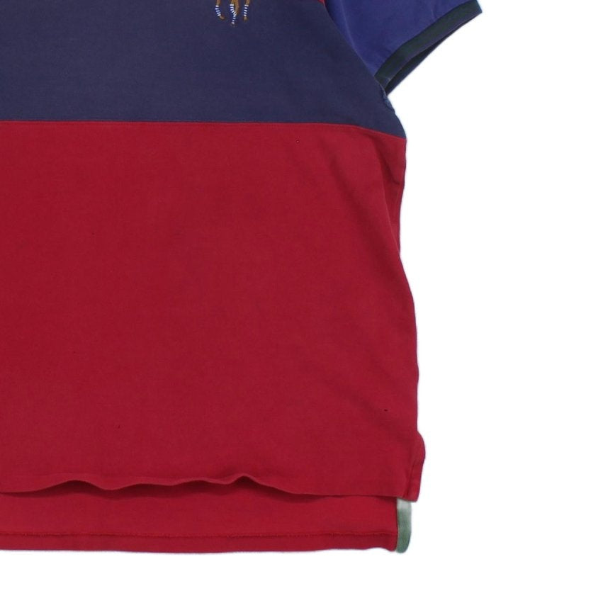 Mens Striped Polo Shirt Custom Fit