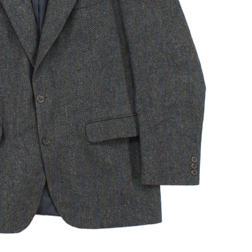 Mens Tweed Blazer Uk Made Formal