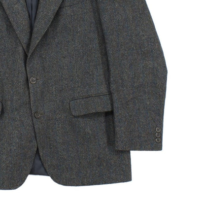 Mens Tweed Blazer Uk Made Formal