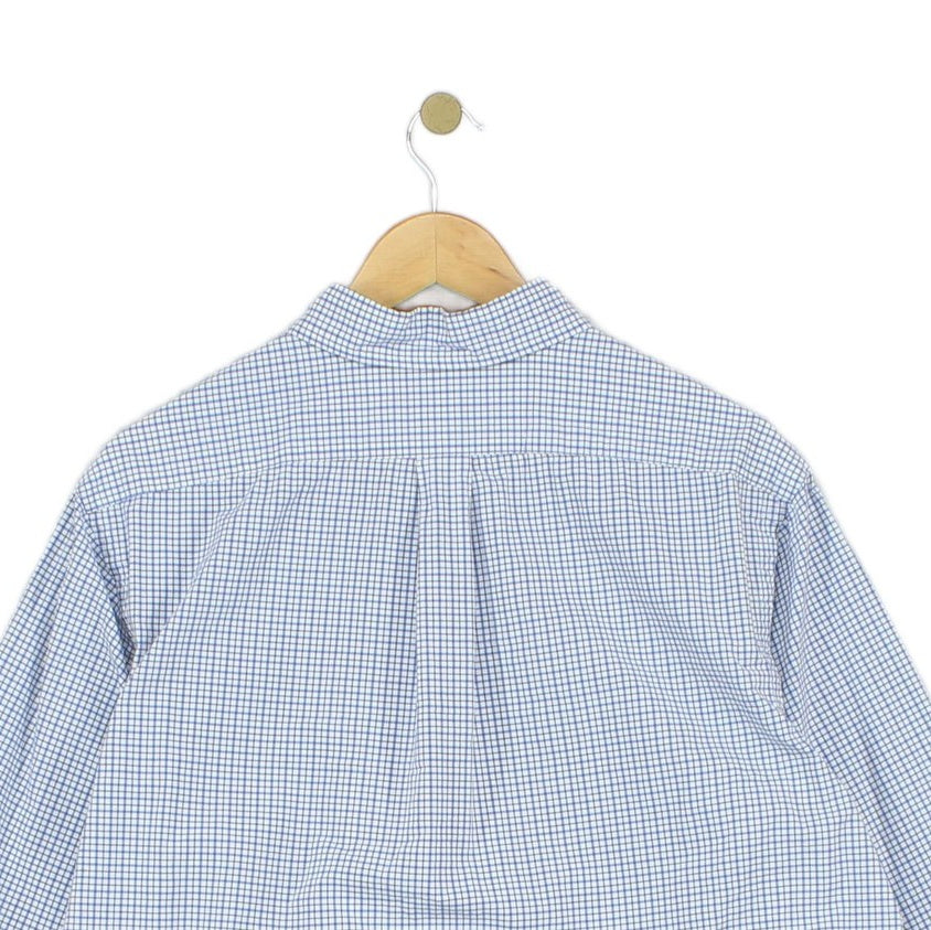 Mens Plaid Shirt Button Down Long Sleeve