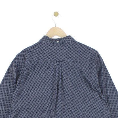 Mens Polka Dot Shirt Button Up Long Sleeve