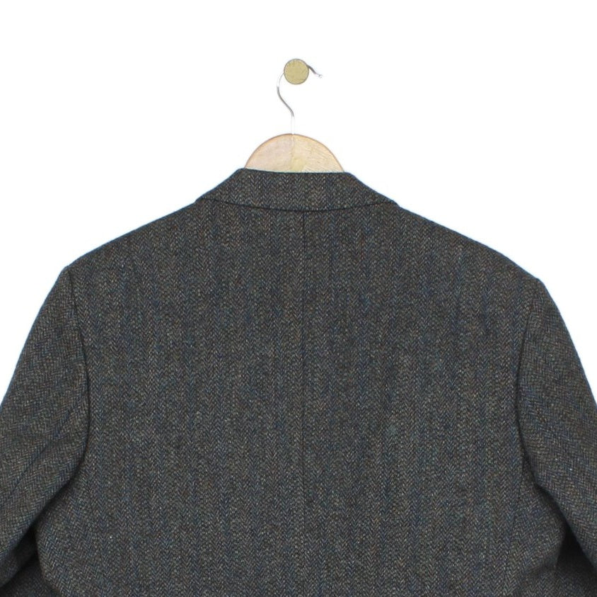 Mens Tweed Blazer Uk Made Formal