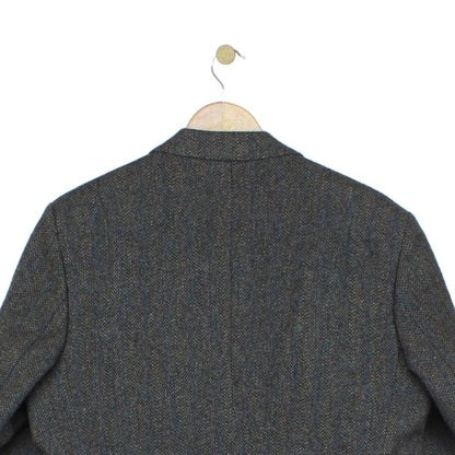 Mens Tweed Blazer Uk Made Formal