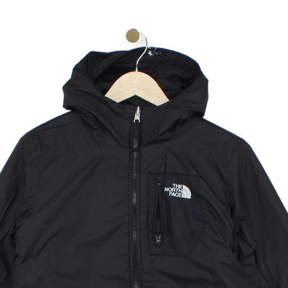 Boys Quilted Jacket Hooded Full Zip Padded Reversible
