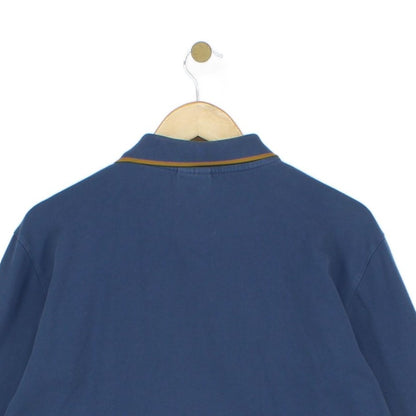 Mens Polo Shirt Long Sleeve Classic Short
