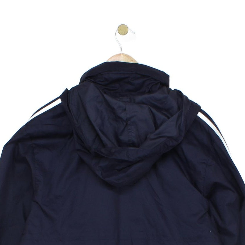 Mens 1/4 Zip Windbreaker Jacket Hooded Lightweight