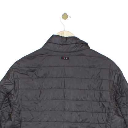 Mens Quilted Jacket Slim Fit Full Zip Lightweight
