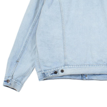 Mens Denim Jacket Classic Button Up