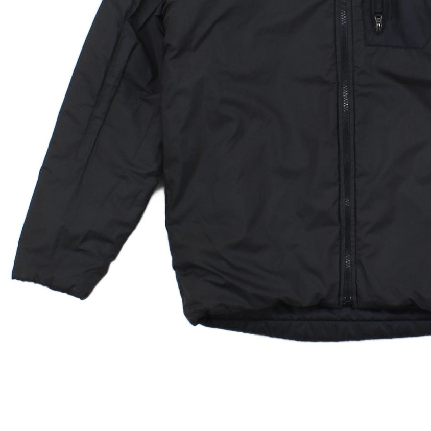 Boys Quilted Jacket Hooded Full Zip Padded Reversible