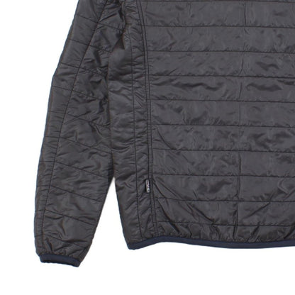 Mens Quilted Jacket Slim Fit Full Zip Lightweight