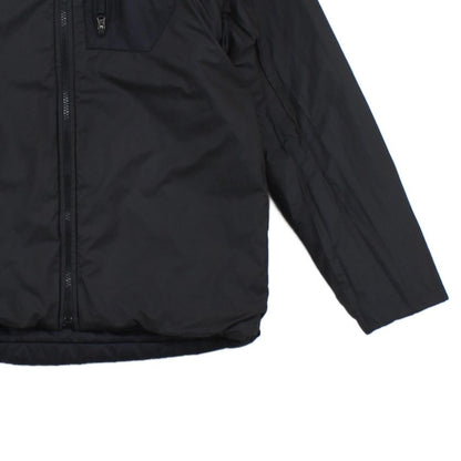 Boys Quilted Jacket Hooded Full Zip Padded Reversible
