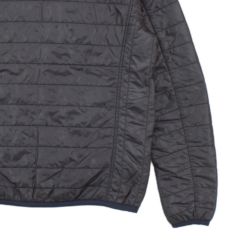 Mens Quilted Jacket Slim Fit Full Zip Lightweight