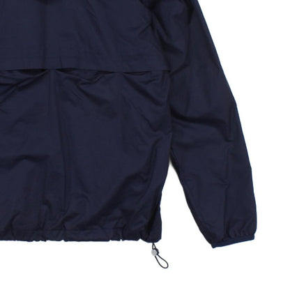 Mens 1/4 Zip Windbreaker Jacket Hooded Lightweight
