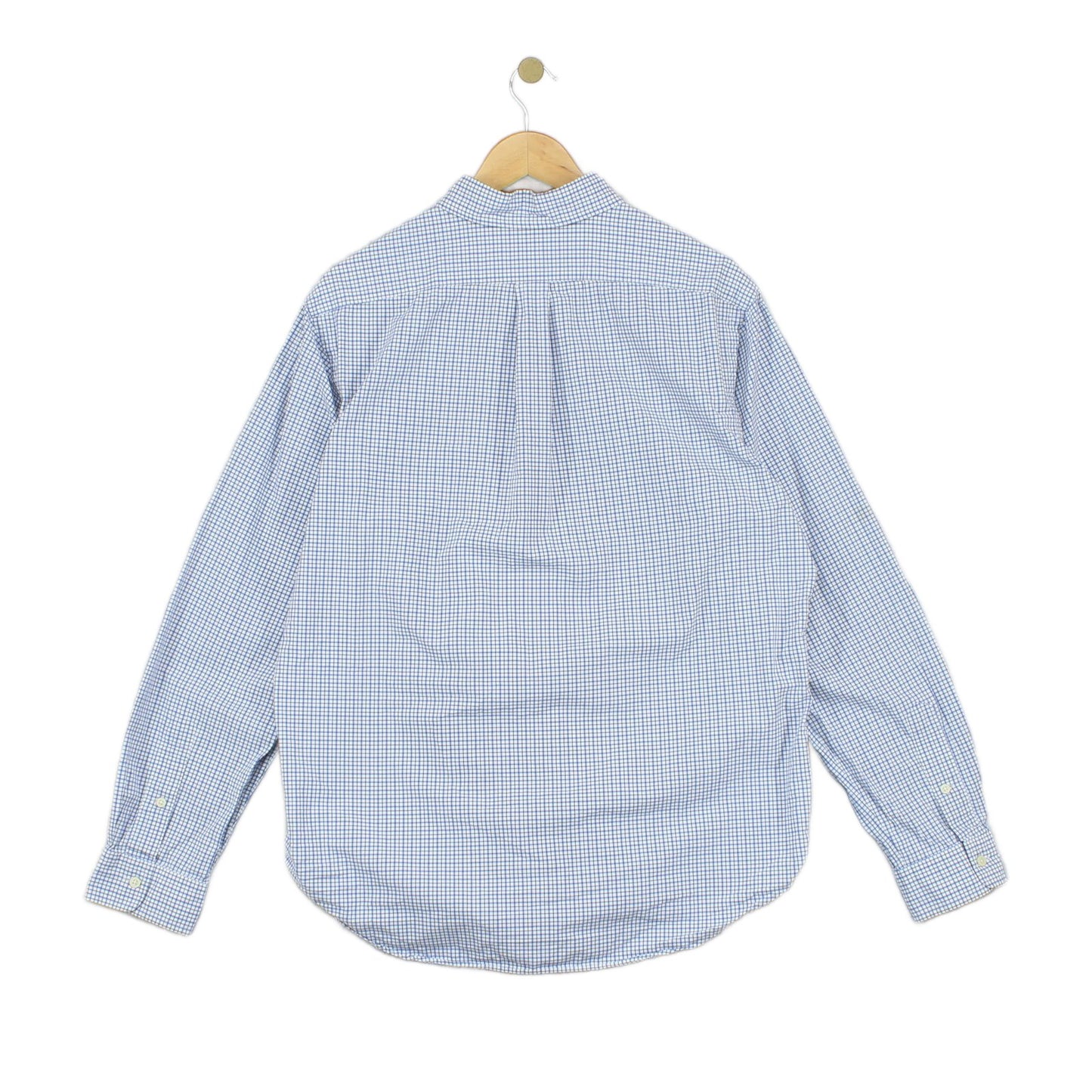 Mens Plaid Shirt Button Down Long Sleeve