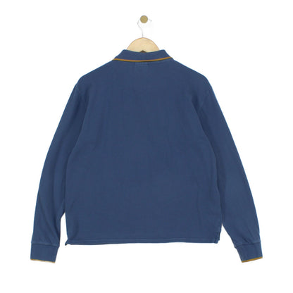 Mens Polo Shirt Long Sleeve Classic Short
