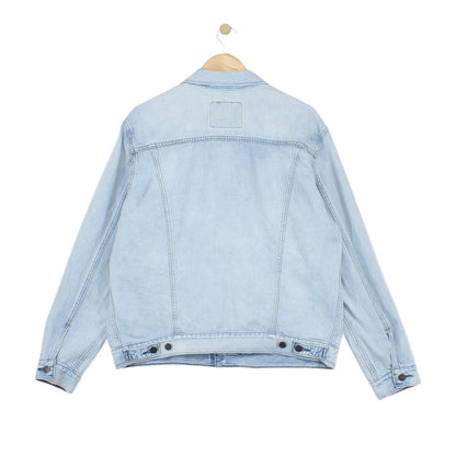 Mens Denim Jacket Classic Button Up