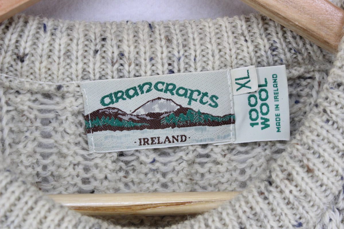 Mens Cable Knit Jumper Uk Made Chunky Knit