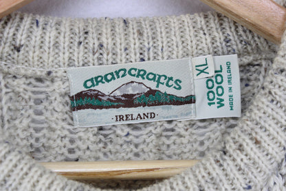 Mens Cable Knit Jumper Uk Made Chunky Knit