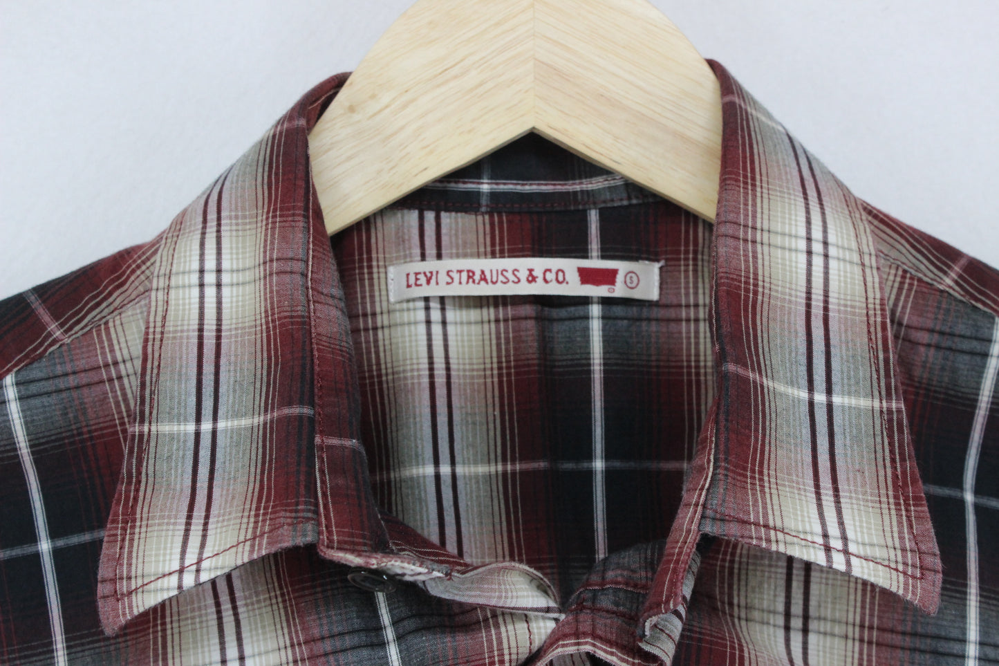 Mens Plaid Shirt Long Sleeve Button Up