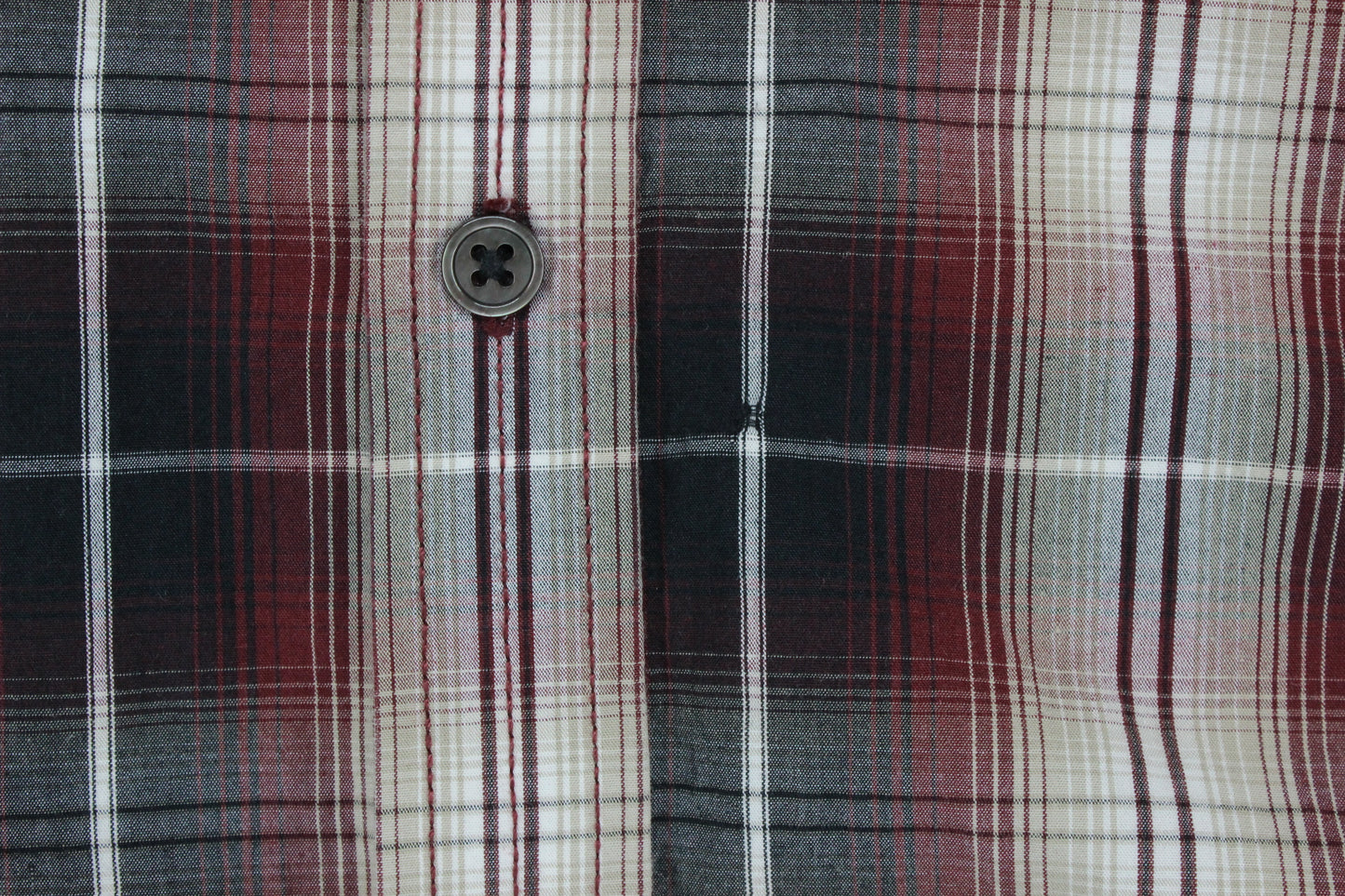 Mens Plaid Shirt Long Sleeve Button Up