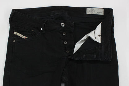 Mens Belther Jeans Slim Tapered Denim