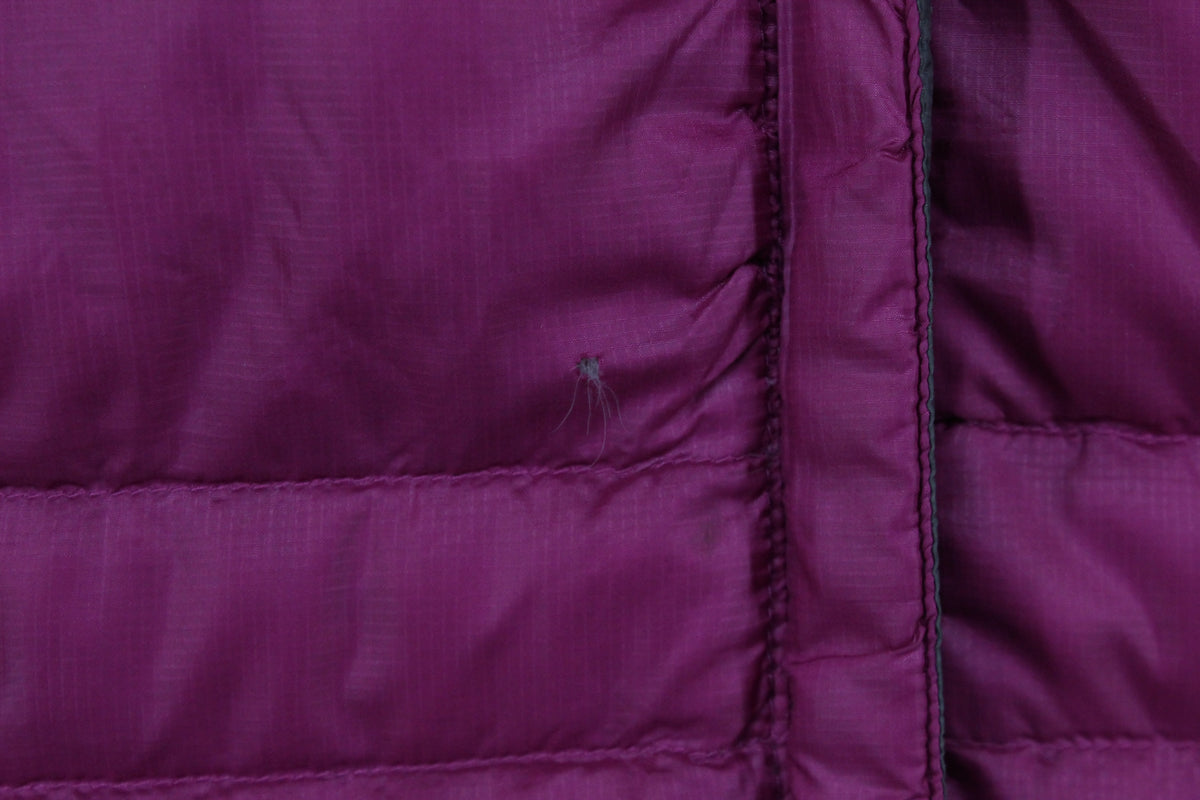Womens Quilted Jacket Lightweight Down Hooded Reversible