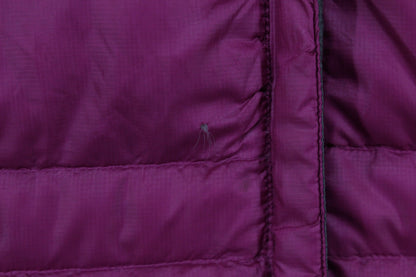 Womens Quilted Jacket Lightweight Down Hooded Reversible