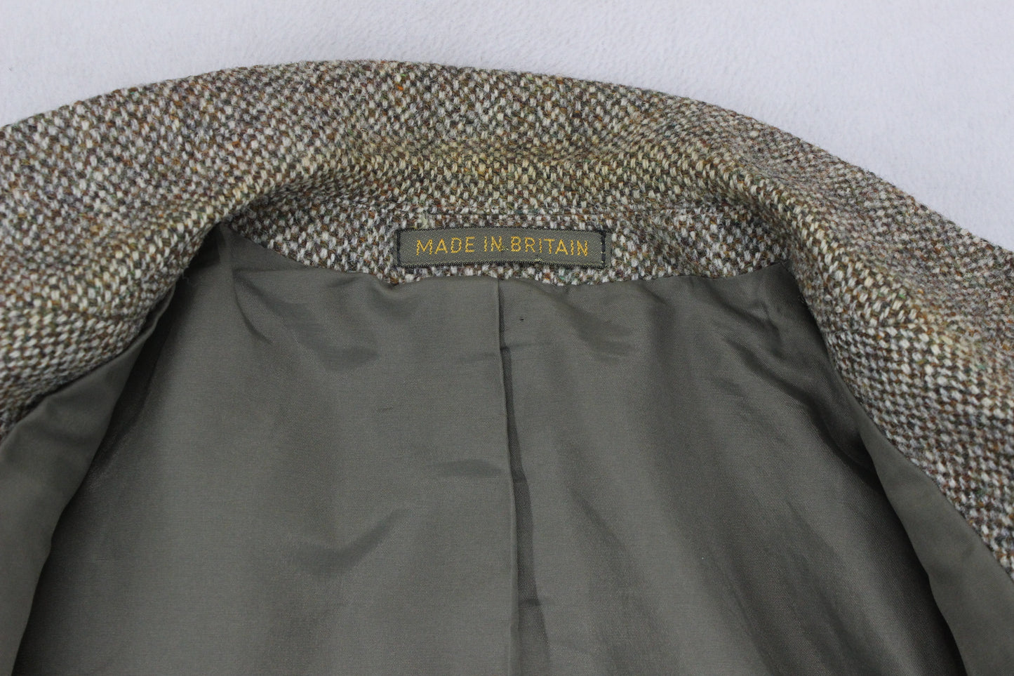 Mens Harris Tweed Blazer Uk Made Formal