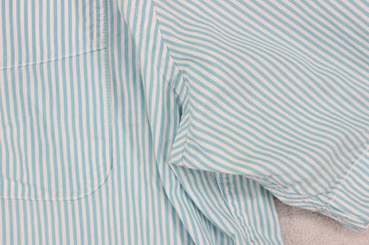 Mens Shirt Short Sleeve Custom Fit Button Down